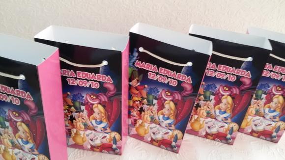 Sacolinha Personalizada - Alice