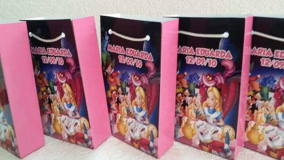 Sacolinha Personalizada - Alice