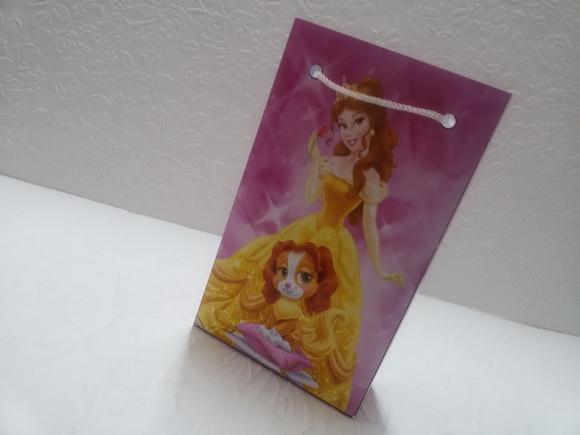 Sacolinha Personalizada - Bela e a Fera