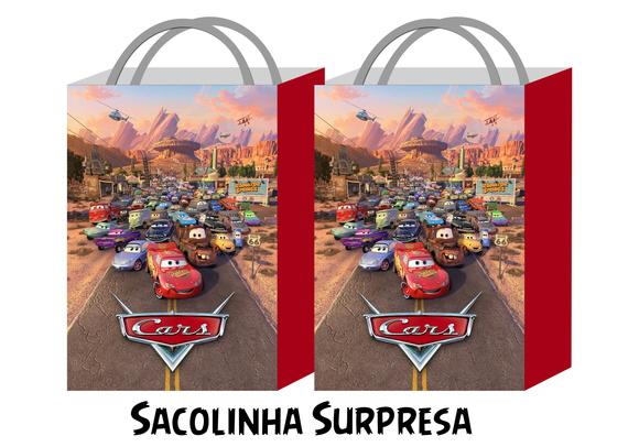 Sacolinha Personalizada - Carros