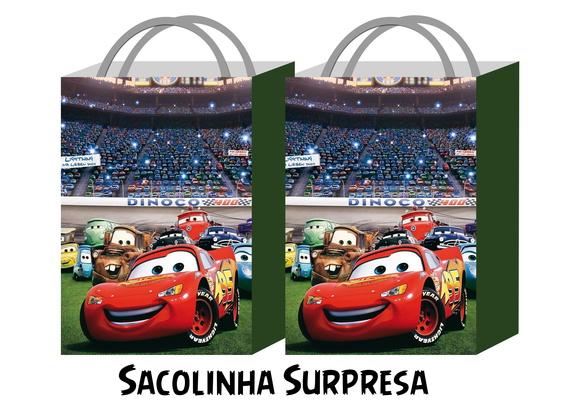 Sacolinha Personalizada - Carros