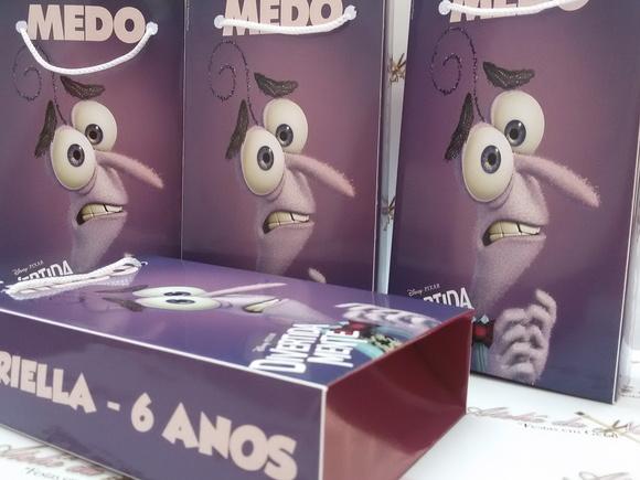 Sacolinha Personalizada - Divertidamente