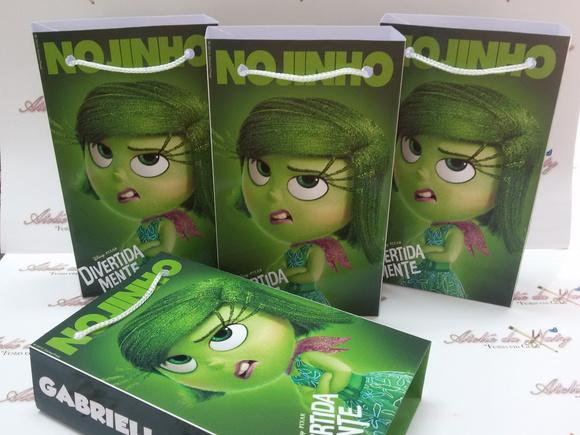 Sacolinha Personalizada - Divertidamente