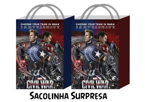 Sacolinha Personalizada - Guerra Civil