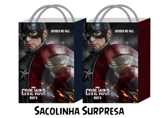 Sacolinha Personalizada - Guerra Civil