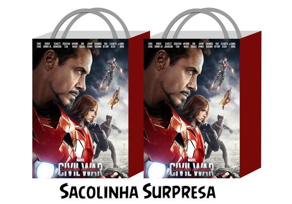 Sacolinha Personalizada - Guerra Civil