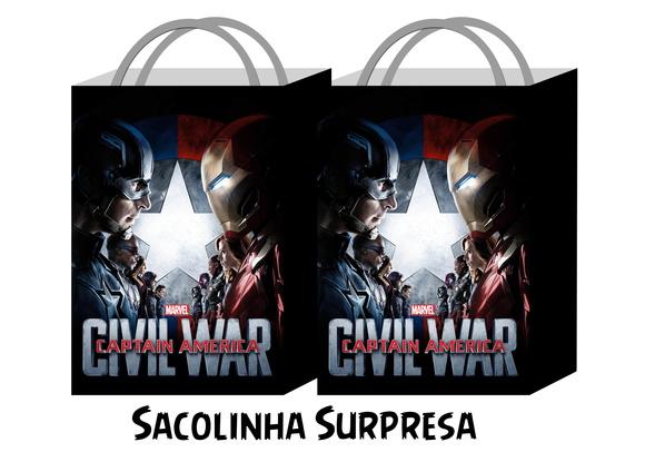 Sacolinha Personalizada - Guerra Civil
