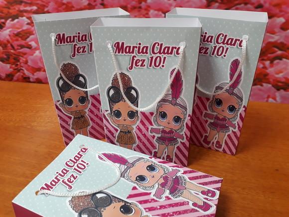 Sacolinha Personalizada - Lol Surprise