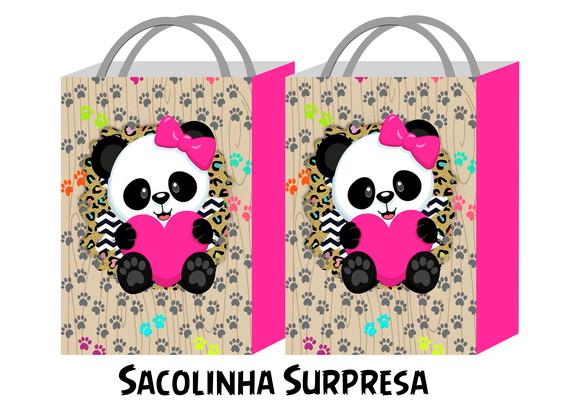 Sacolinha Personalizada - Pandinha