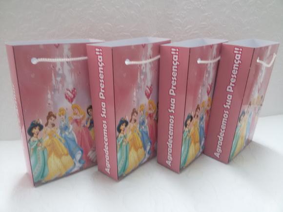Sacolinha Personalizada - Princesas