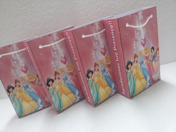 Sacolinha Personalizada - Princesas