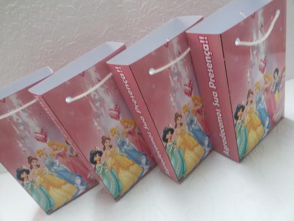 Sacolinha Personalizada - Princesas