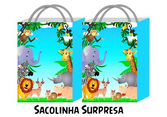 Sacolinha Personalizada - Safari