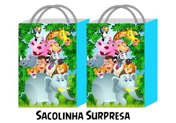 Sacolinha Personalizada - Safari