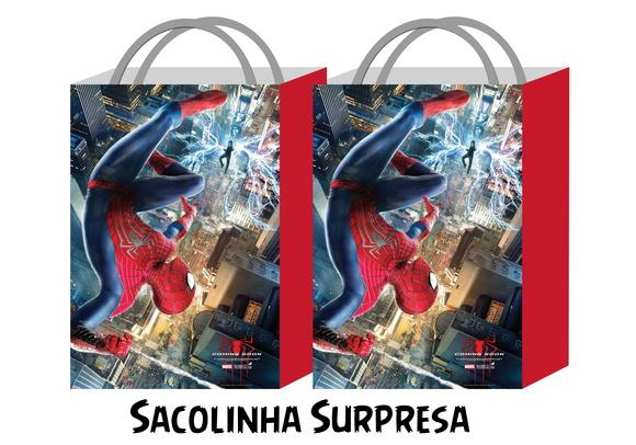 Sacolinha Personalizada - Spiderman