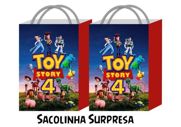 Sacolinha Personalizada - Toy Story 4