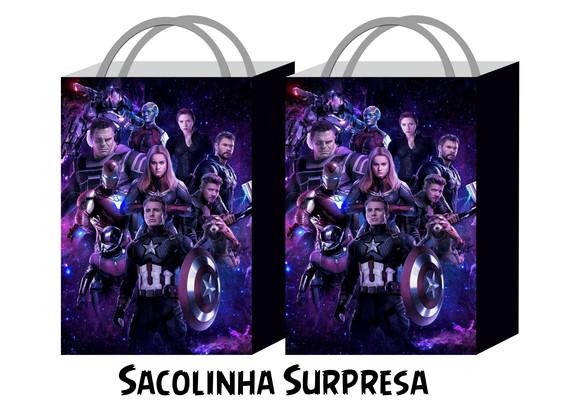 Sacolinha Personalizada - Vingadores