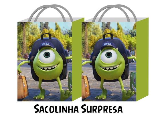 Sacolinha Surpresa-universidade Monstros