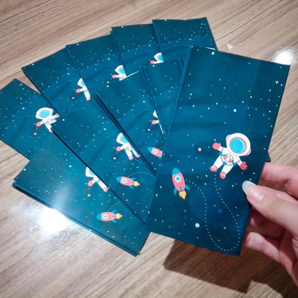 Saquinho para Pipoca - Astronauta
