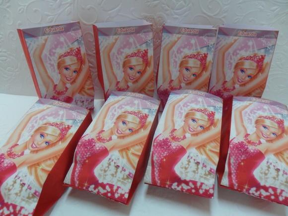 Saquinho para Pipoca - Barbie