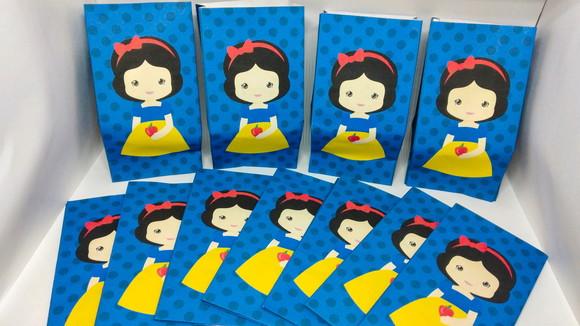 Saquinho para Pipoca - Branca de Neve