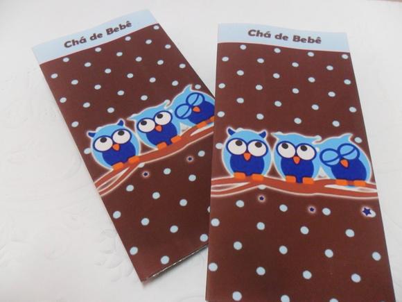 Saquinho para Pipoca - Chá de Bebê