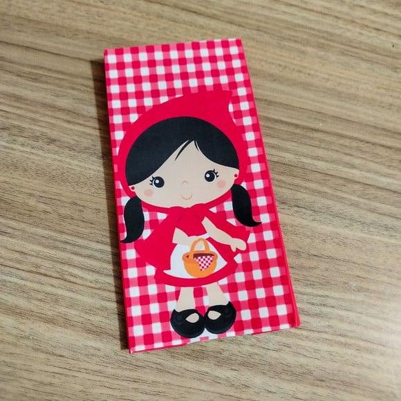 Saquinho para Pipoca - Chapéuzinho Vermelho