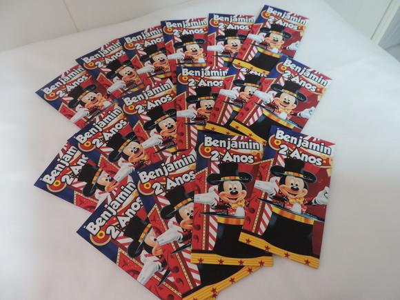 Saquinho para Pipoca - Circo do Mickey