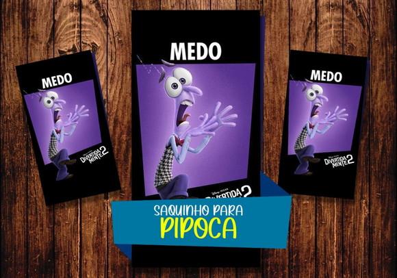 Saquinho para Pipoca - Divertidamente 2