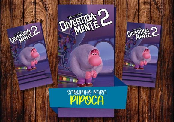 Saquinho para Pipoca - Divertidamente 2