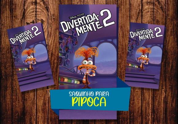 Saquinho para Pipoca - Divertidamente 2