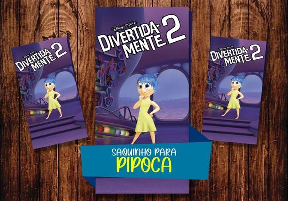 Saquinho para Pipoca - Divertidamente 2