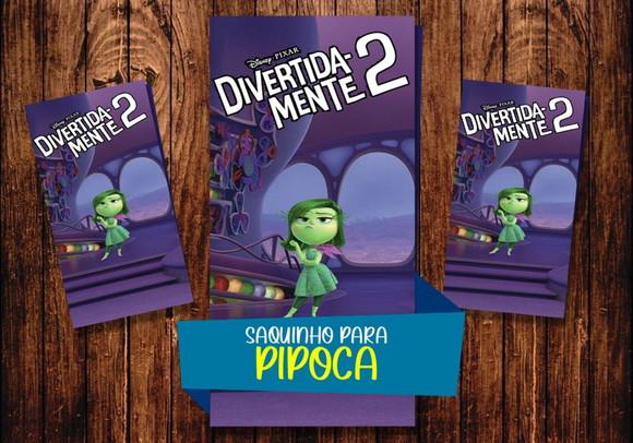 Saquinho para Pipoca - Divertidamente 2