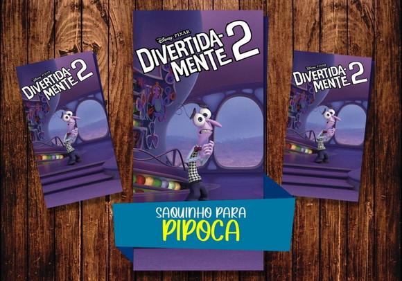 Saquinho para Pipoca - Divertidamente 2