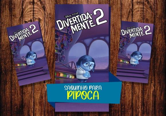 Saquinho para Pipoca - Divertidamente 2