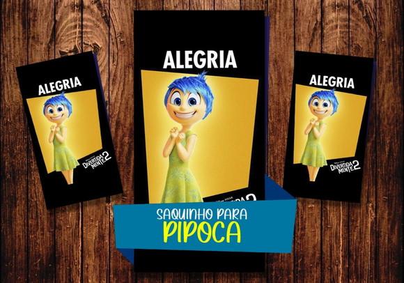 Saquinho para Pipoca - Divertidamente 2