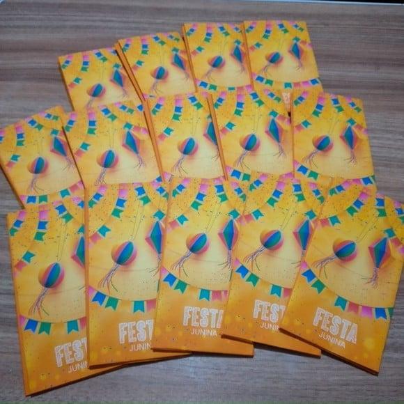 Saquinho para Pipoca - Festa Junina