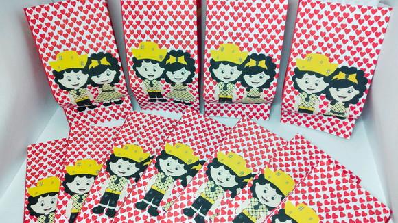 Saquinho para Pipoca - Festa Junina