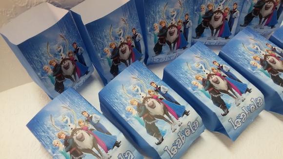 Saquinho para Pipoca - Frozen