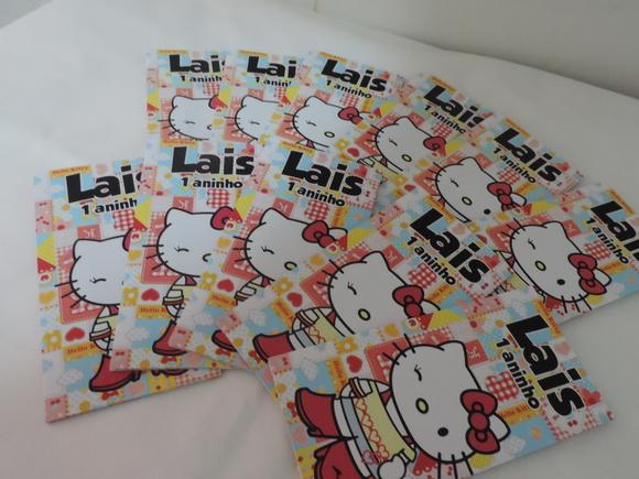 Saquinho para Pipoca - Hello Kitty