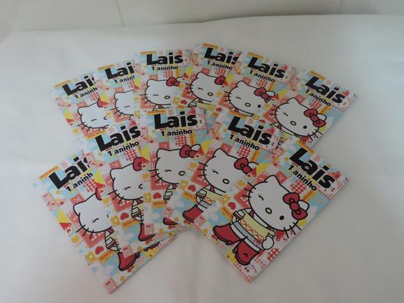 Saquinho para Pipoca - Hello Kitty