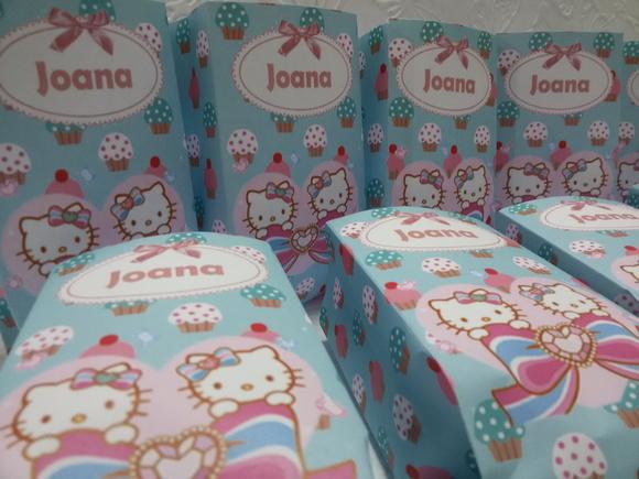 Saquinho para Pipoca - Hello Kitty