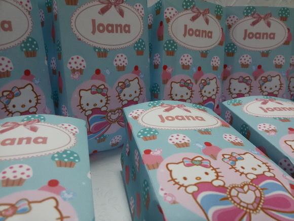 Saquinho para Pipoca - Hello Kitty