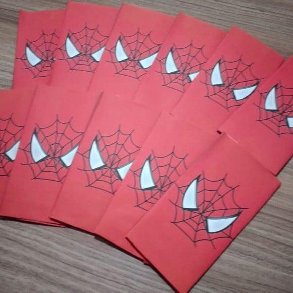 Saquinho para Pipoca - Homem Aranha