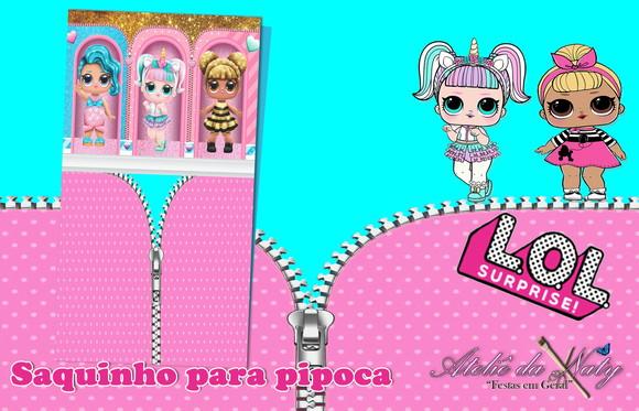 Saquinho para Pipoca - Lol Surprise