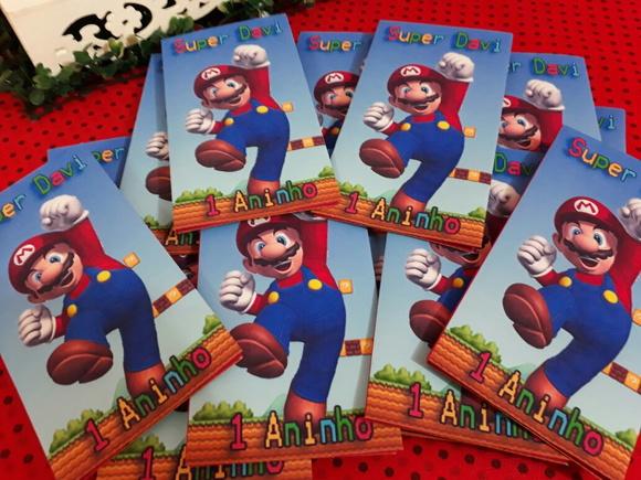 Saquinho para Pipoca - Mario Bros