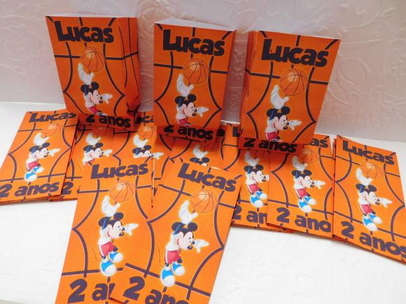 Saquinho para Pipoca - Mickey