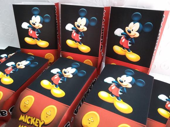 Saquinho para Pipoca - Mickey