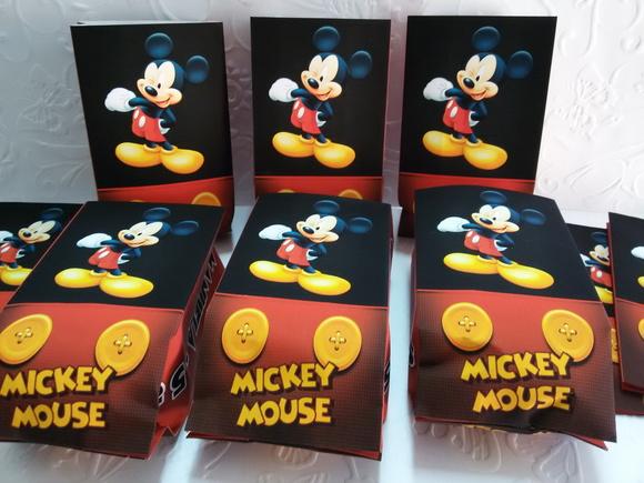 Saquinho para Pipoca - Mickey
