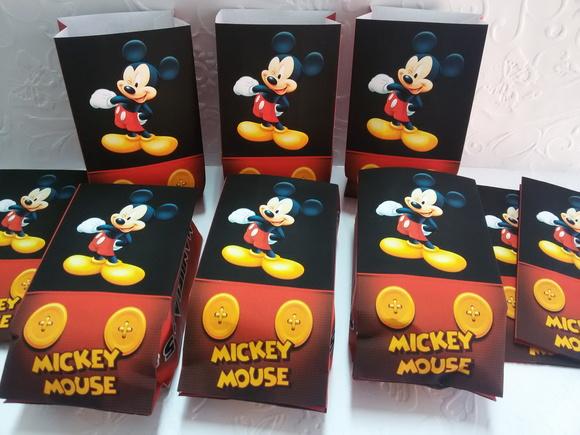 Saquinho para Pipoca - Mickey